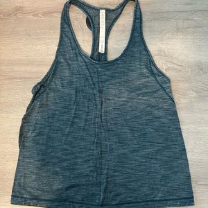 Lululemon size 6 tank top teal